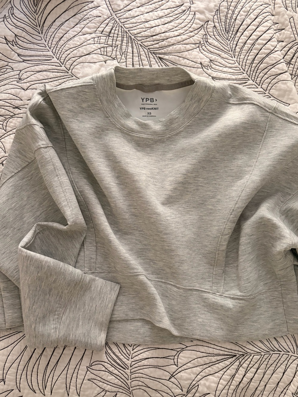 Abercrombie YPB Gray NeoKnit Pullover